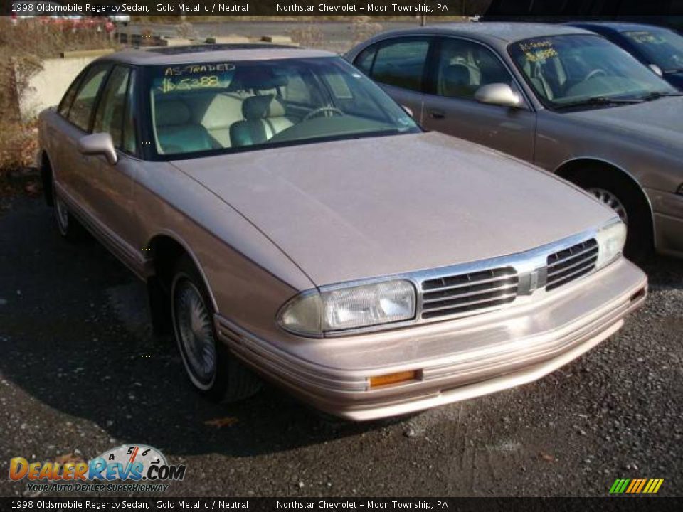 1998 Oldsmobile Regency Sedan Gold Metallic / Neutral Photo #1