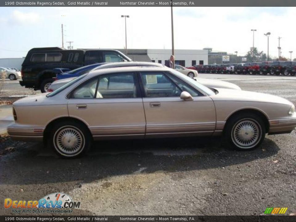 1998 Oldsmobile Regency Sedan Gold Metallic / Neutral Photo #2