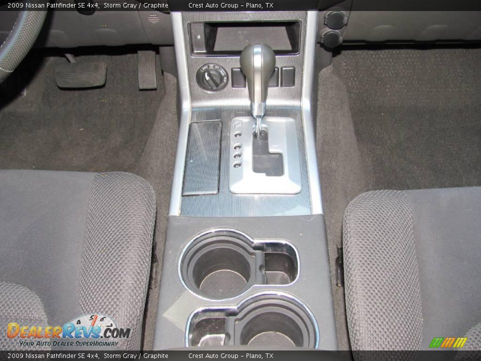 2009 Nissan Pathfinder SE 4x4 Storm Gray / Graphite Photo #15