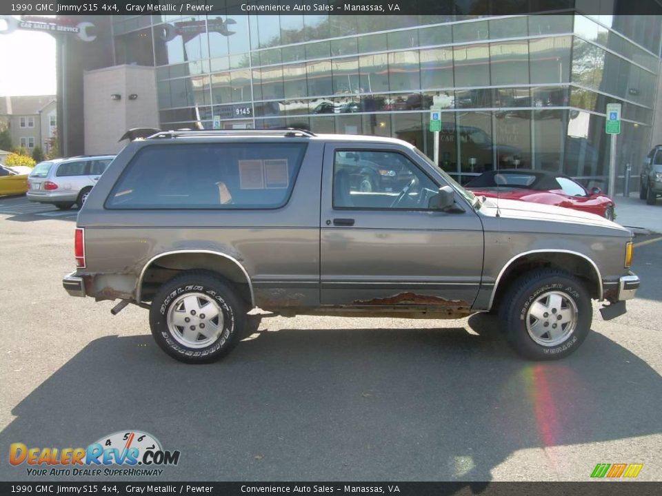 1990 GMC Jimmy S15 4x4 Gray Metallic / Pewter Photo #1