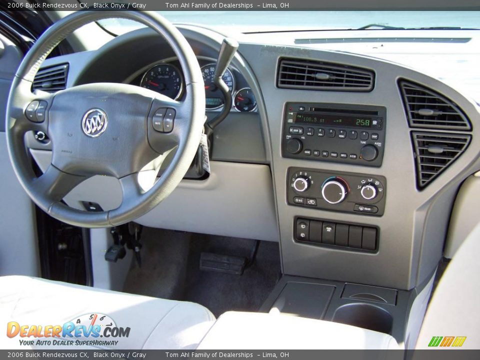 2006 Buick Rendezvous CX Black Onyx / Gray Photo #12