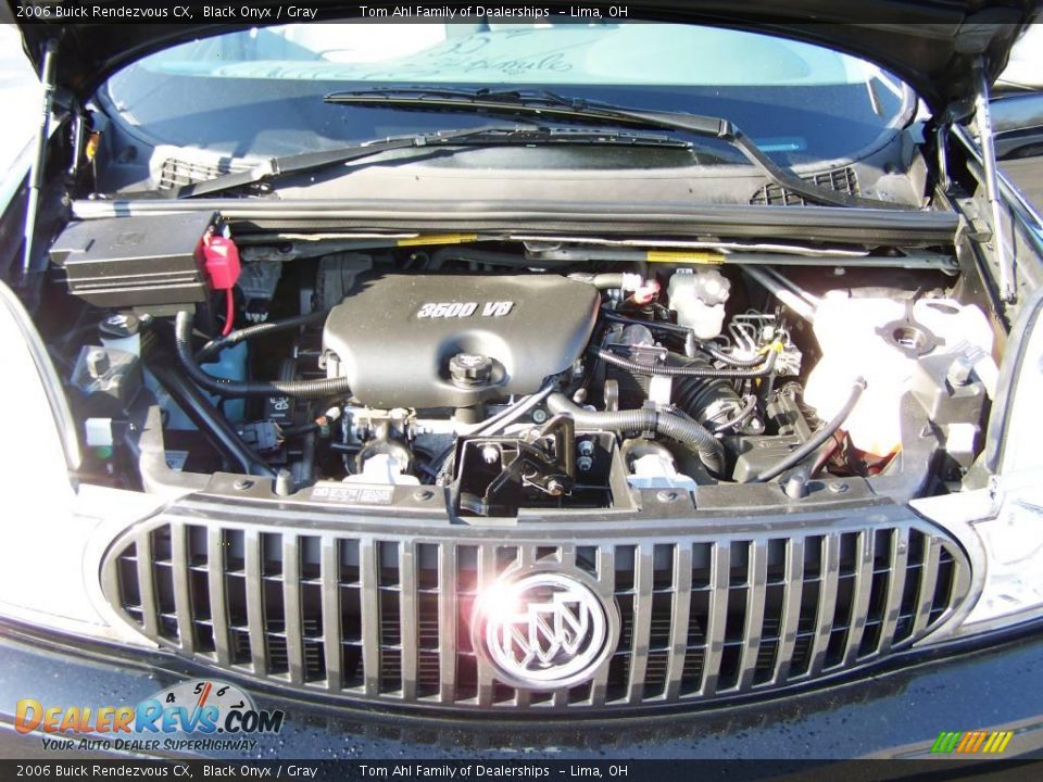 2006 Buick Rendezvous CX Black Onyx / Gray Photo #14