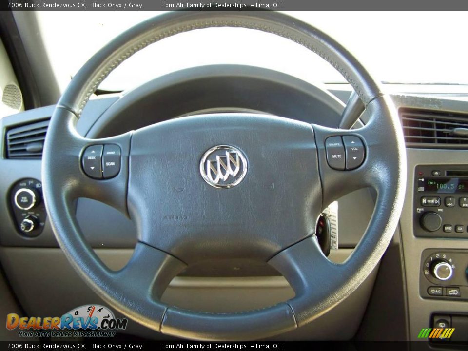 2006 Buick Rendezvous CX Black Onyx / Gray Photo #16