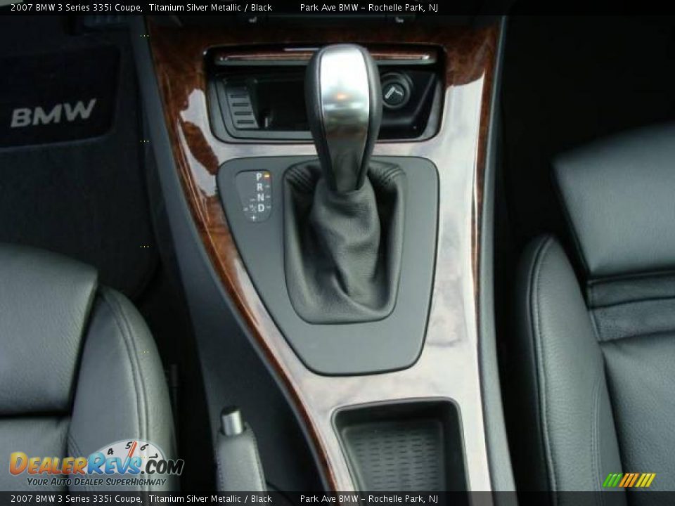 2007 BMW 3 Series 335i Coupe Titanium Silver Metallic / Black Photo #16