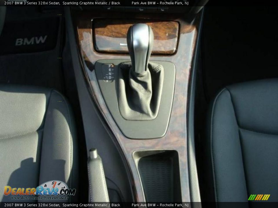 2007 BMW 3 Series 328xi Sedan Sparkling Graphite Metallic / Black Photo #16