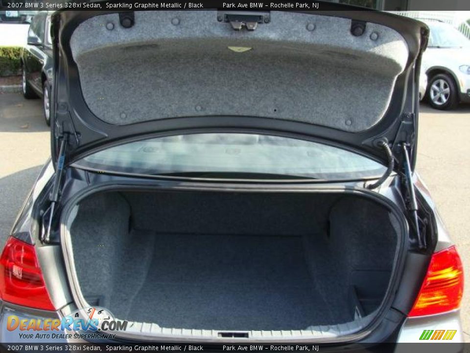 2007 BMW 3 Series 328xi Sedan Sparkling Graphite Metallic / Black Photo #18