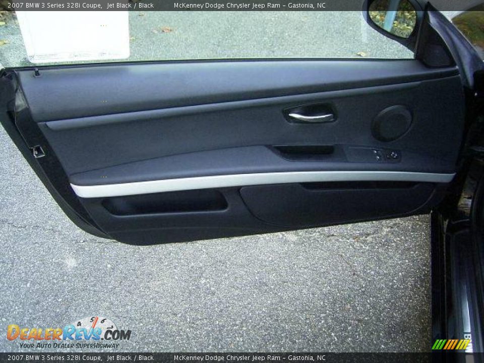 2007 BMW 3 Series 328i Coupe Jet Black / Black Photo #7