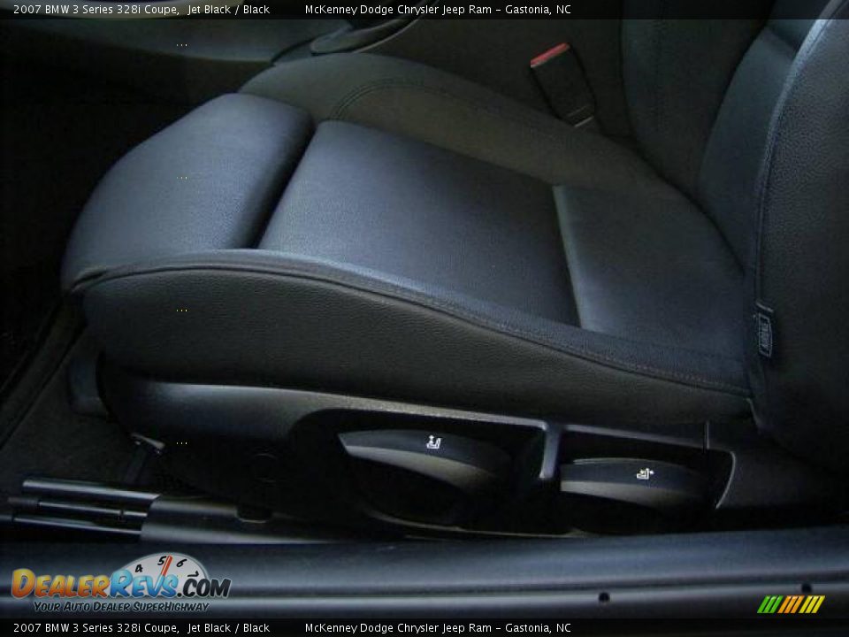 2007 BMW 3 Series 328i Coupe Jet Black / Black Photo #9