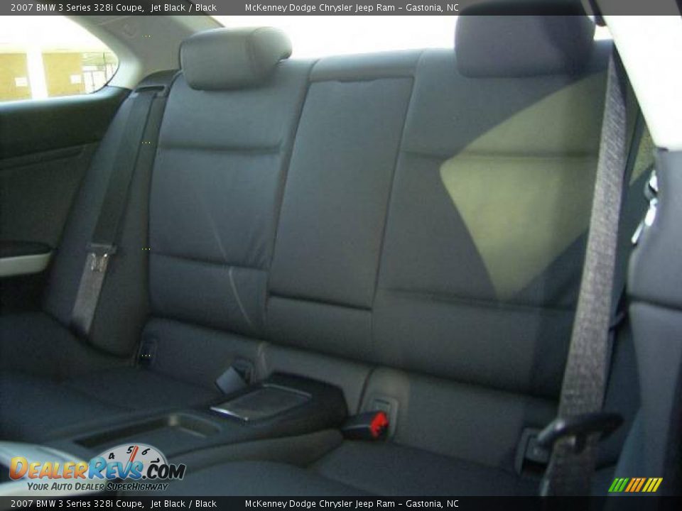 2007 BMW 3 Series 328i Coupe Jet Black / Black Photo #11