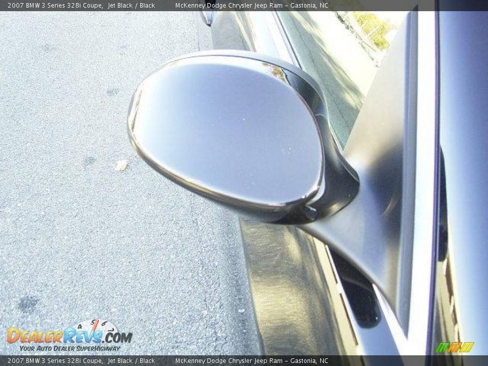 2007 BMW 3 Series 328i Coupe Jet Black / Black Photo #18