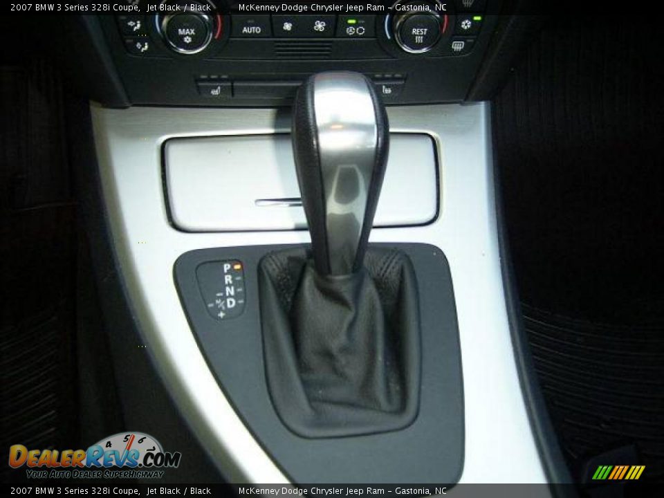2007 BMW 3 Series 328i Coupe Jet Black / Black Photo #22