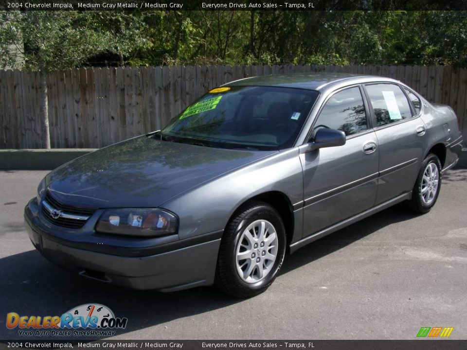 2004 Chevrolet Impala Medium Gray Metallic / Medium Gray Photo #3