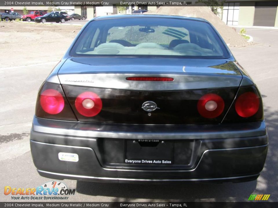 2004 Chevrolet Impala Medium Gray Metallic / Medium Gray Photo #4