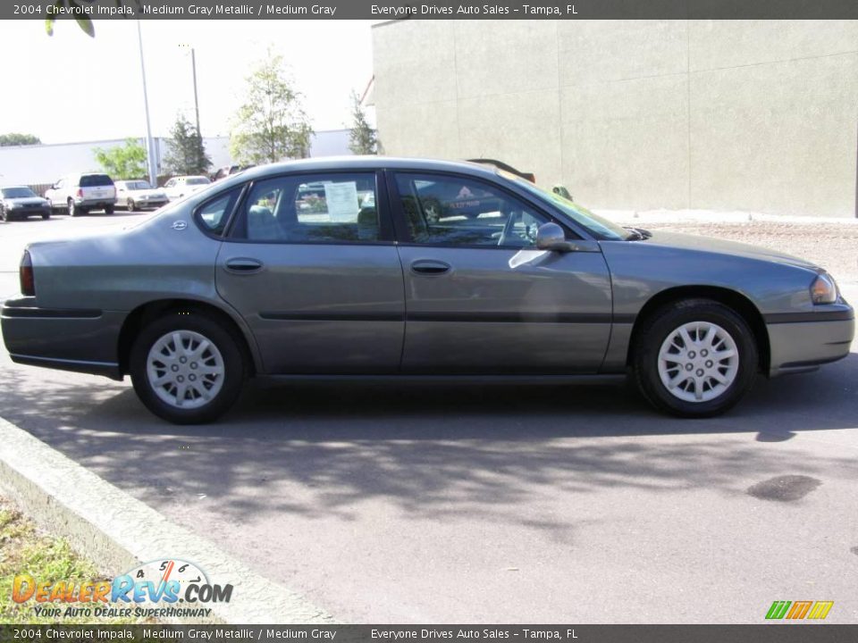 2004 Chevrolet Impala Medium Gray Metallic / Medium Gray Photo #7