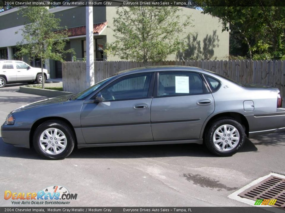 2004 Chevrolet Impala Medium Gray Metallic / Medium Gray Photo #8