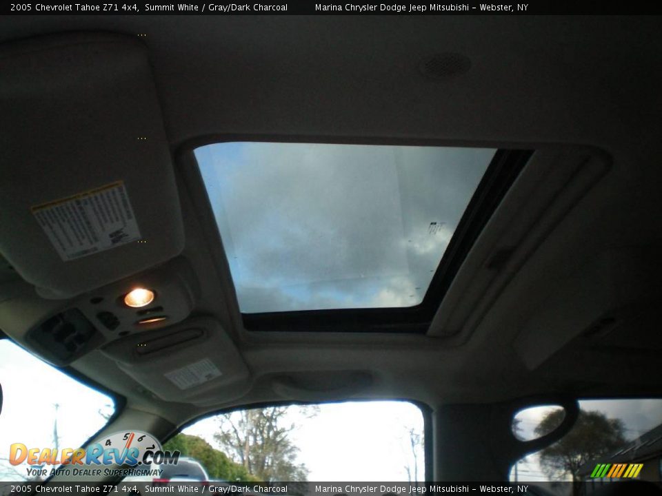 2005 Chevrolet Tahoe Z71 4x4 Summit White / Gray/Dark Charcoal Photo #6