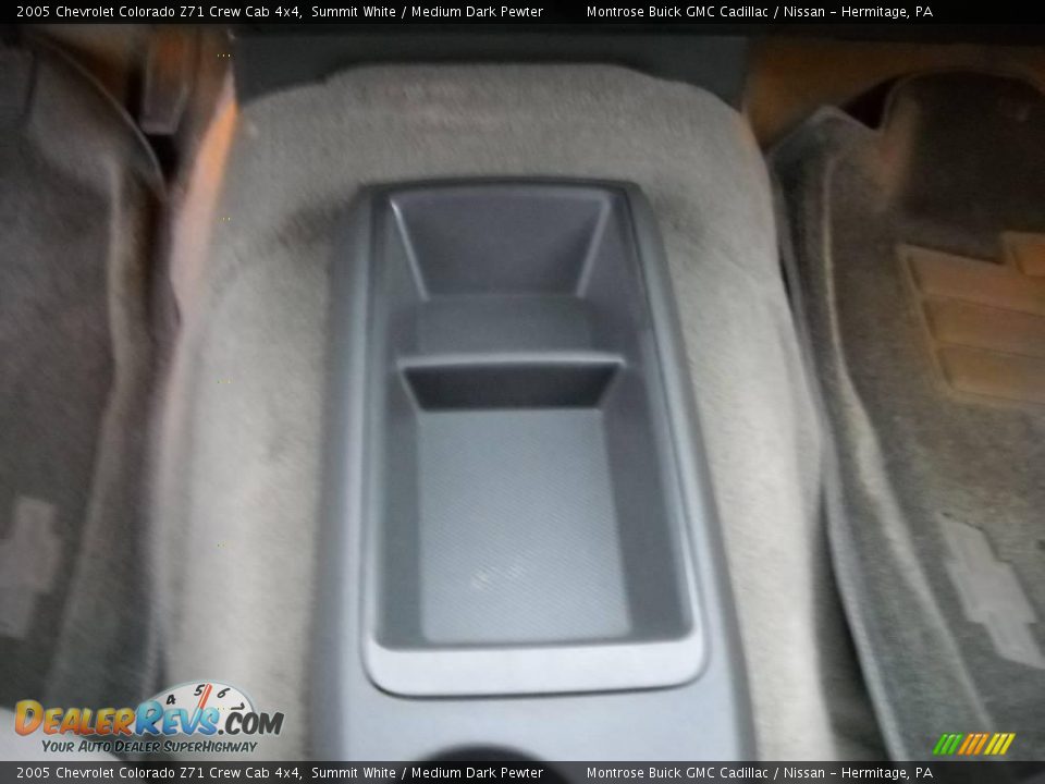 2005 Chevrolet Colorado Z71 Crew Cab 4x4 Summit White / Medium Dark Pewter Photo #28