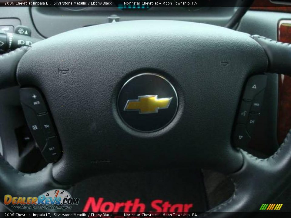 2006 Chevrolet Impala LT Silverstone Metallic / Ebony Black Photo #16