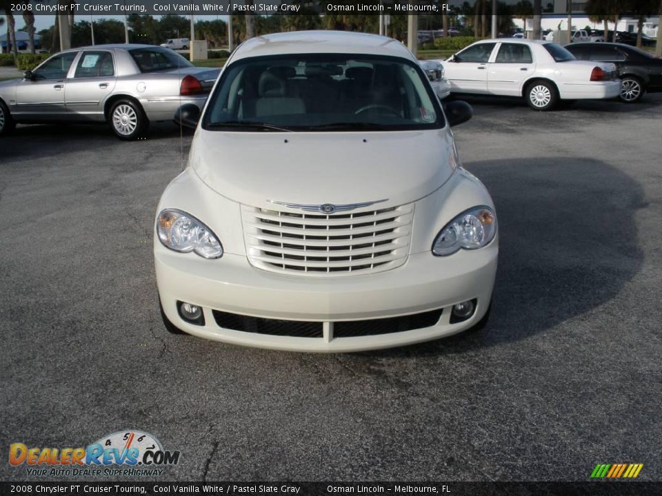 2008 Chrysler PT Cruiser Touring Cool Vanilla White / Pastel Slate Gray Photo #2