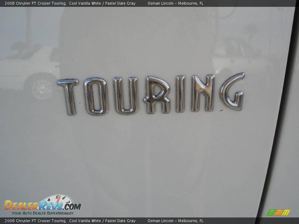 2008 Chrysler PT Cruiser Touring Cool Vanilla White / Pastel Slate Gray Photo #11