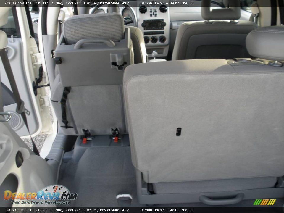 2008 Chrysler PT Cruiser Touring Cool Vanilla White / Pastel Slate Gray Photo #15