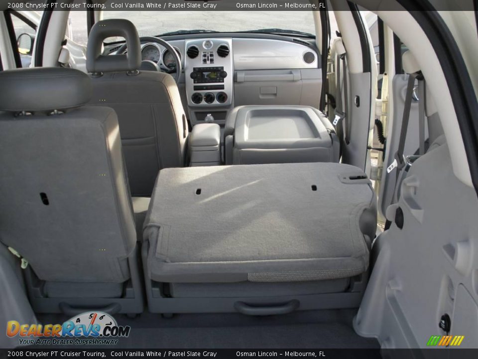 2008 Chrysler PT Cruiser Touring Cool Vanilla White / Pastel Slate Gray Photo #16