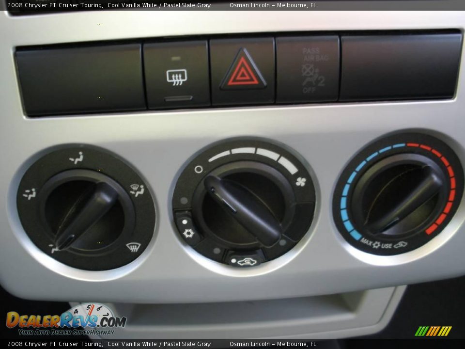 2008 Chrysler PT Cruiser Touring Cool Vanilla White / Pastel Slate Gray Photo #21