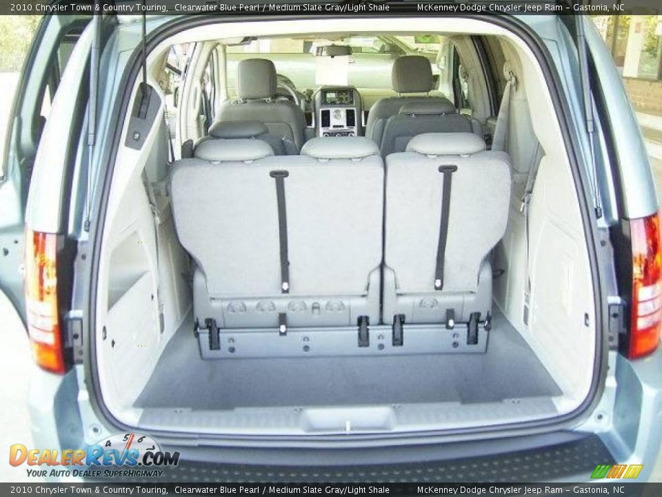 2010 Chrysler Town & Country Touring Clearwater Blue Pearl / Medium Slate Gray/Light Shale Photo #12