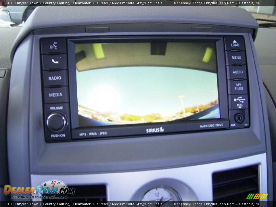 2010 Chrysler Town & Country Touring Clearwater Blue Pearl / Medium Slate Gray/Light Shale Photo #25