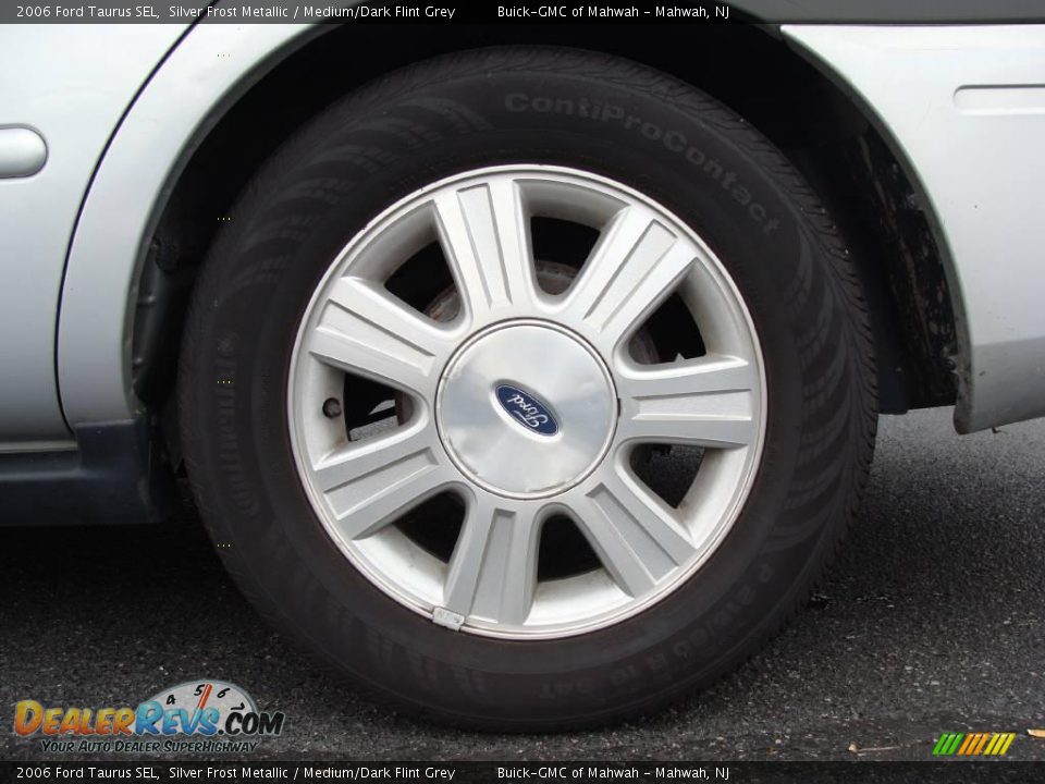 2006 Ford Taurus SEL Silver Frost Metallic / Medium/Dark Flint Grey Photo #9