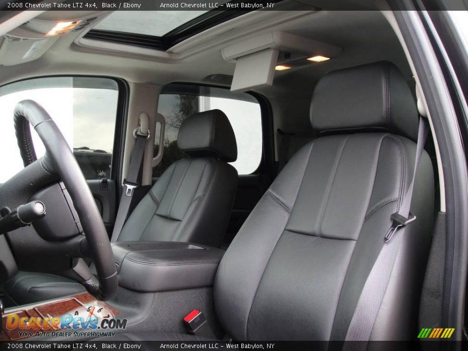2008 Chevrolet Tahoe LTZ 4x4 Black / Ebony Photo #9