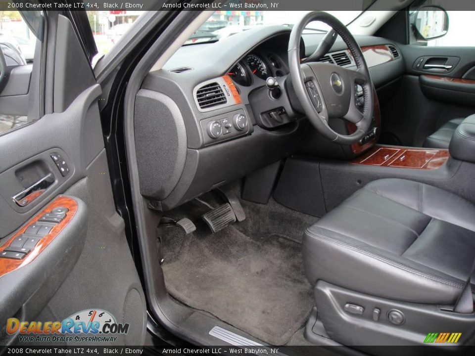 2008 Chevrolet Tahoe LTZ 4x4 Black / Ebony Photo #10