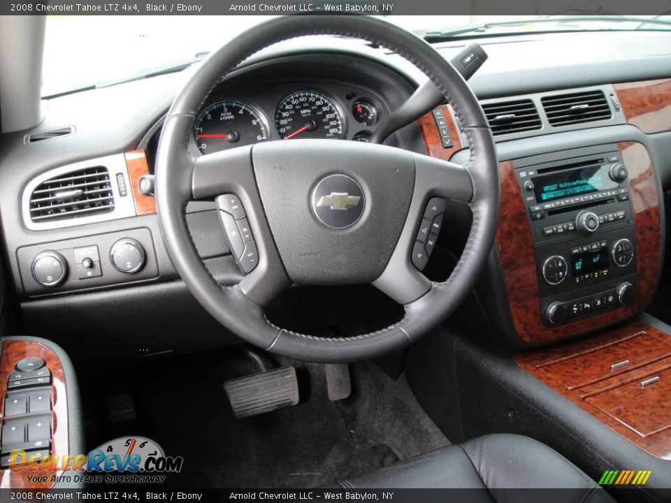 2008 Chevrolet Tahoe LTZ 4x4 Black / Ebony Photo #11
