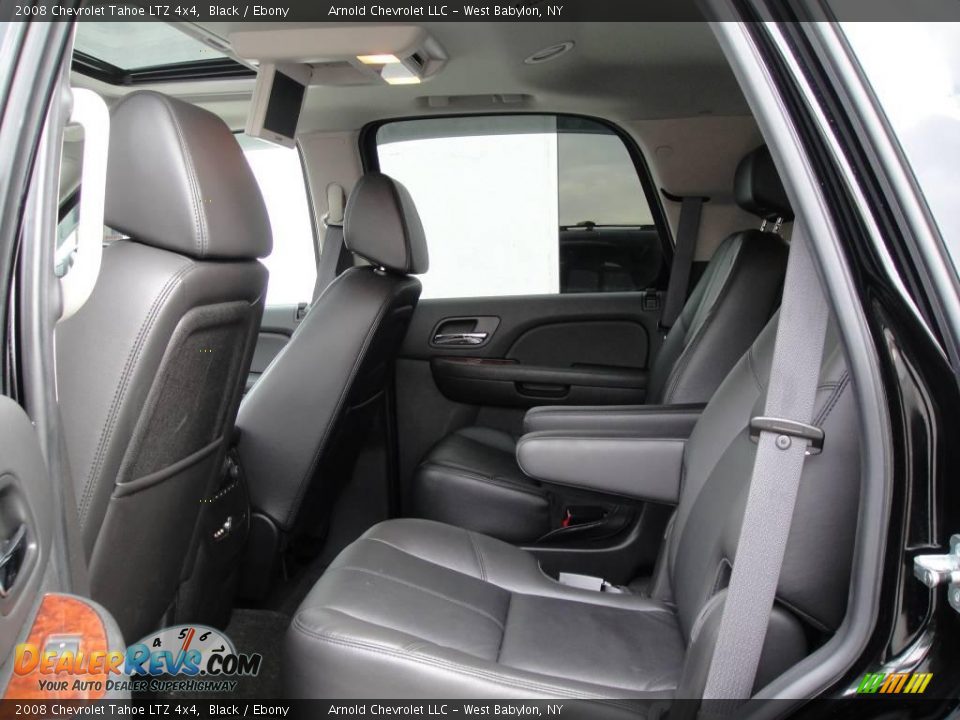 2008 Chevrolet Tahoe LTZ 4x4 Black / Ebony Photo #12