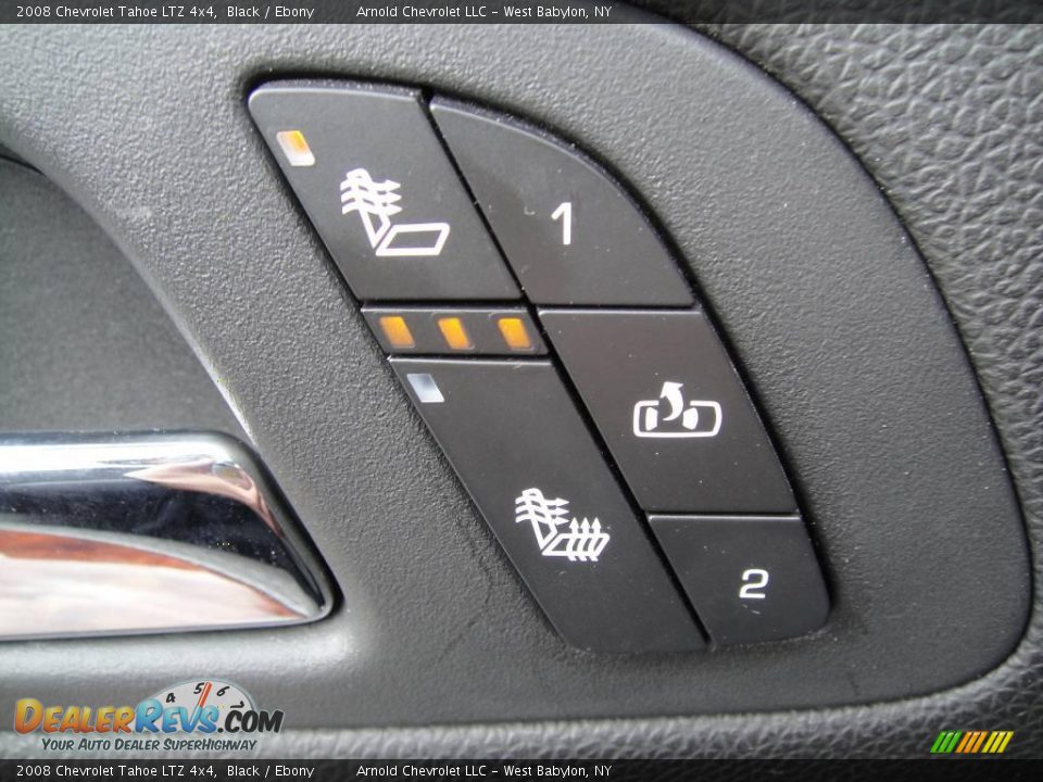 2008 Chevrolet Tahoe LTZ 4x4 Black / Ebony Photo #14