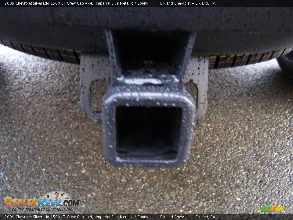 2009 Chevrolet Silverado 1500 LT Crew Cab 4x4 Imperial Blue Metallic / Ebony Photo #9