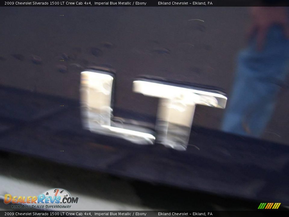 2009 Chevrolet Silverado 1500 LT Crew Cab 4x4 Imperial Blue Metallic / Ebony Photo #11