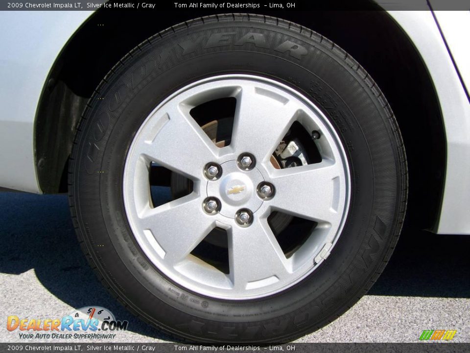 2009 Chevrolet Impala LT Silver Ice Metallic / Gray Photo #8