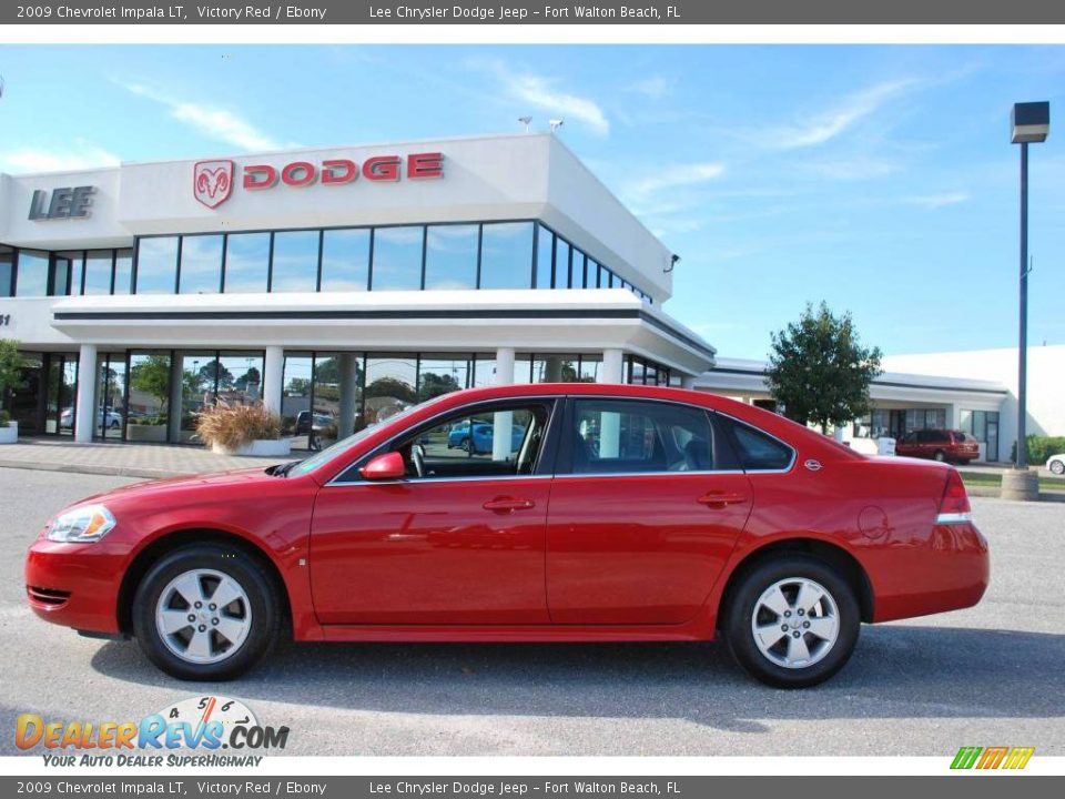2009 Chevrolet Impala LT Victory Red / Ebony Photo #2