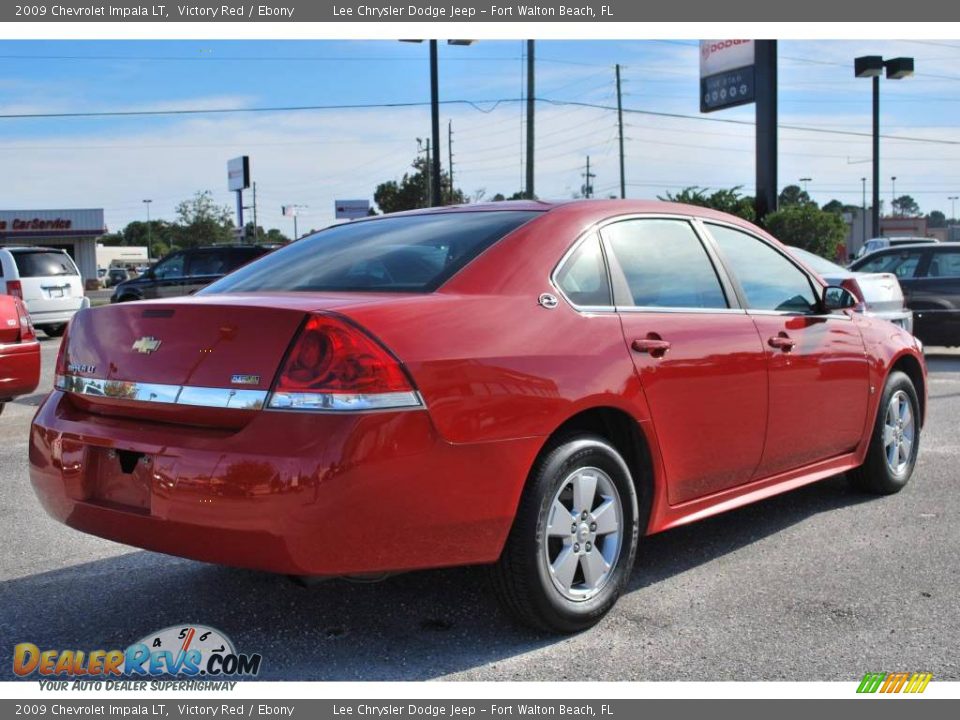 2009 Chevrolet Impala LT Victory Red / Ebony Photo #5