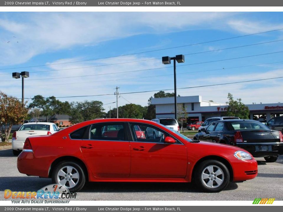 2009 Chevrolet Impala LT Victory Red / Ebony Photo #6
