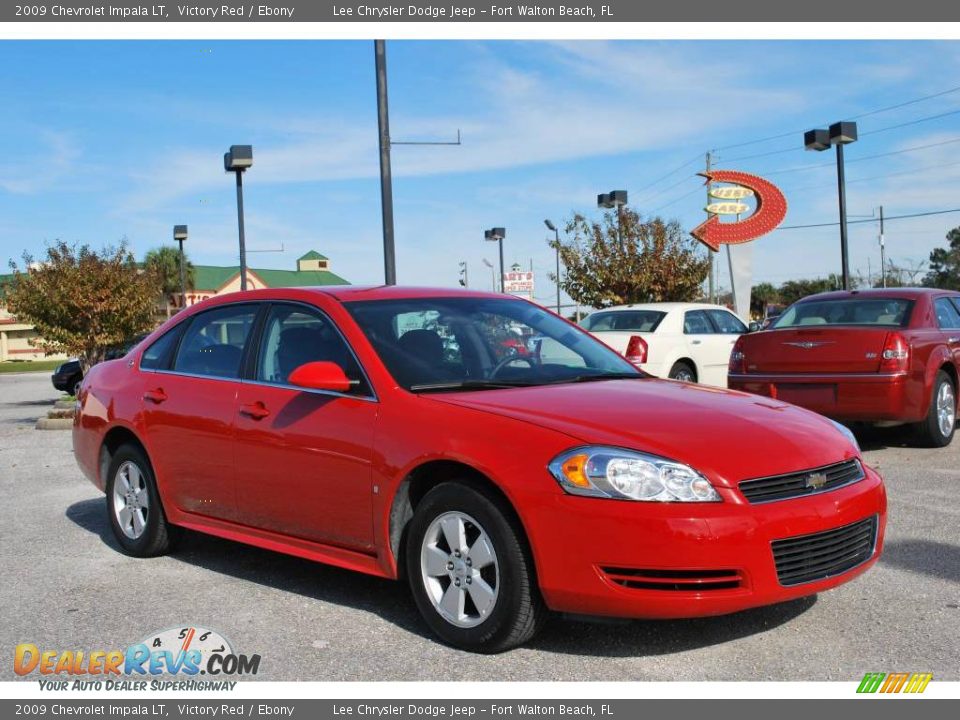 2009 Chevrolet Impala LT Victory Red / Ebony Photo #7