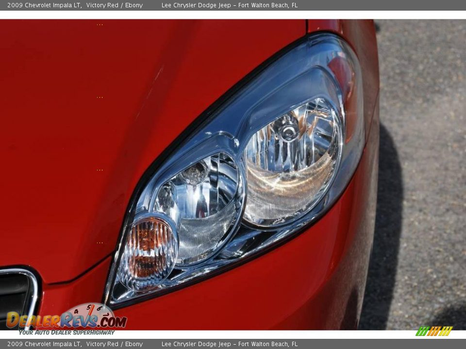 2009 Chevrolet Impala LT Victory Red / Ebony Photo #9