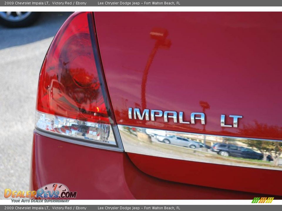 2009 Chevrolet Impala LT Victory Red / Ebony Photo #10