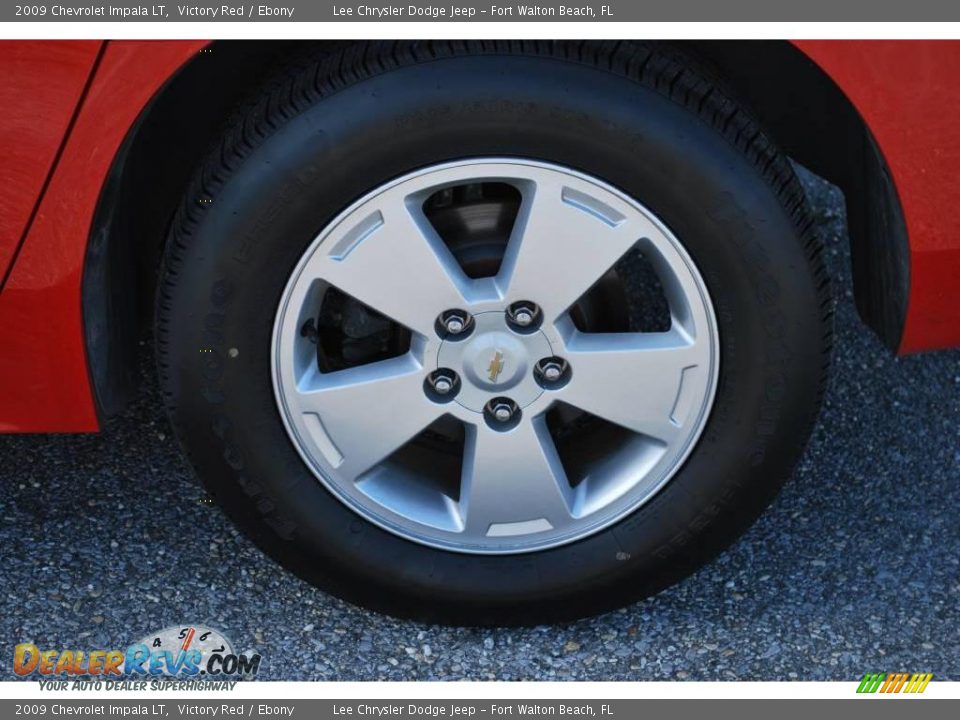 2009 Chevrolet Impala LT Victory Red / Ebony Photo #11