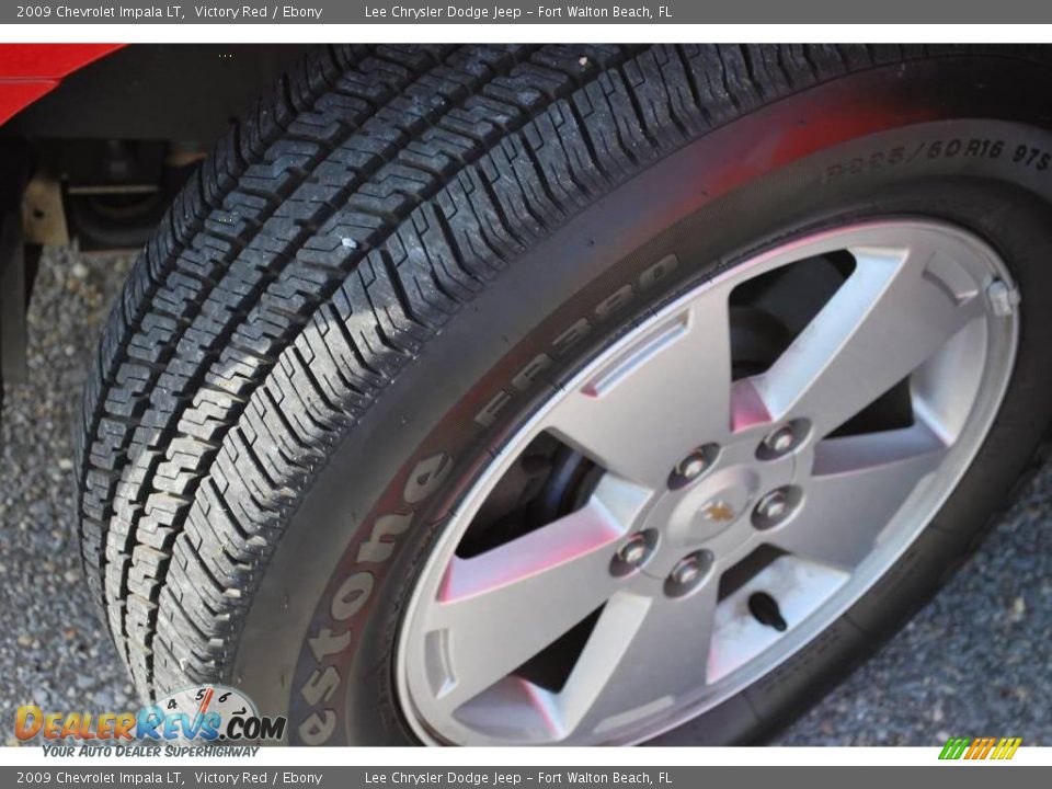 2009 Chevrolet Impala LT Victory Red / Ebony Photo #12
