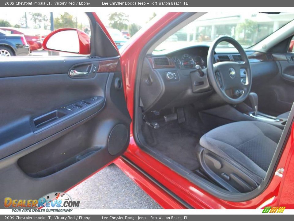 2009 Chevrolet Impala LT Victory Red / Ebony Photo #13