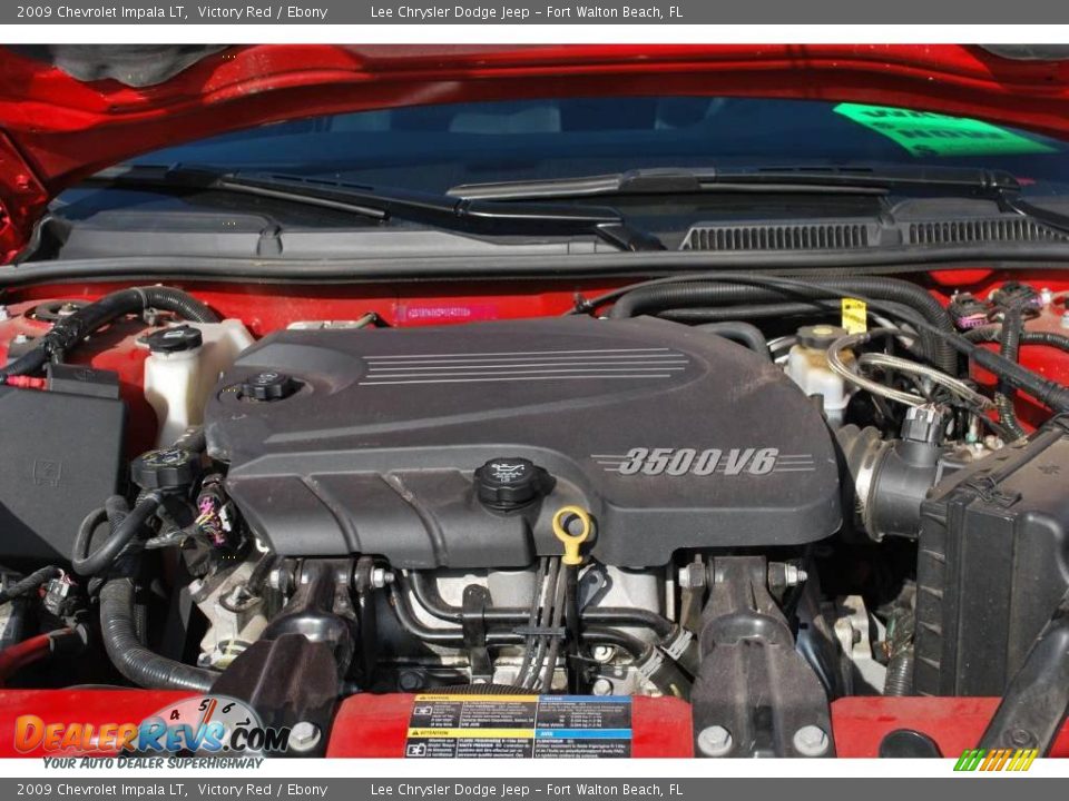 2009 Chevrolet Impala LT Victory Red / Ebony Photo #28