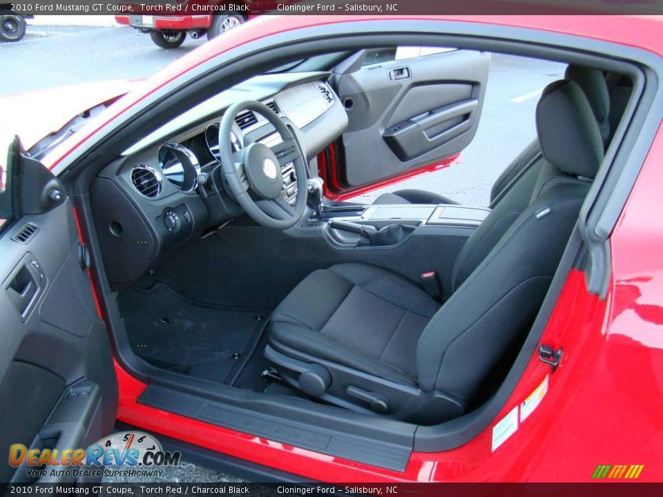 2010 Ford Mustang GT Coupe Torch Red / Charcoal Black Photo #8