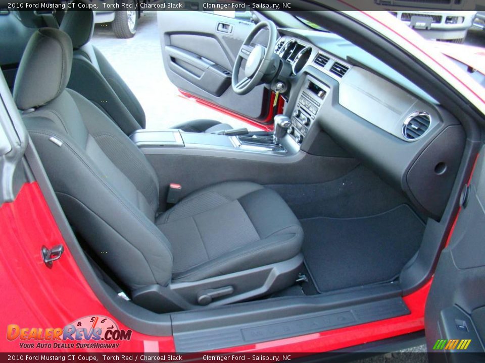 2010 Ford Mustang GT Coupe Torch Red / Charcoal Black Photo #9